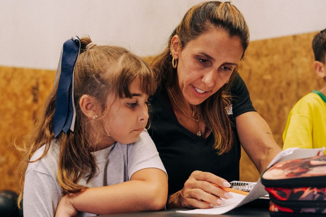 After School homework help with a coach